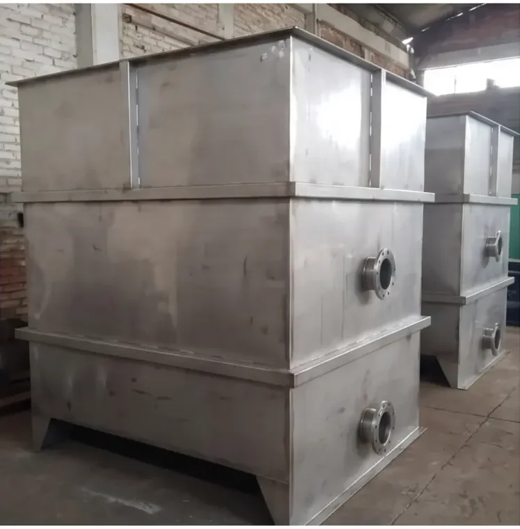 Cajas de maceración en acero inoxidable AISI 304